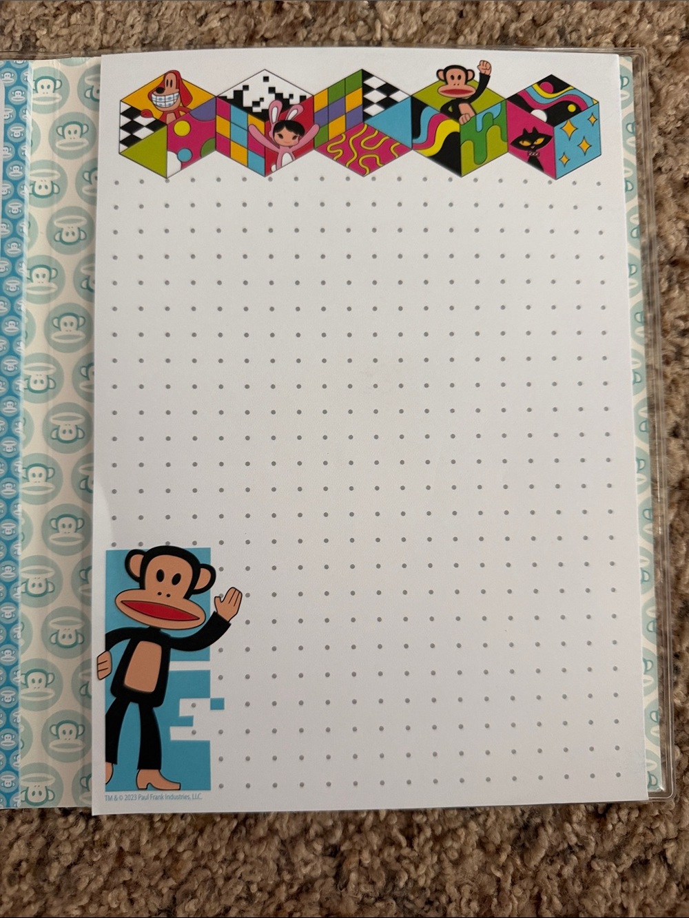 Paul Frank Sticky Notes & Flags Set - Picture 4 of 6